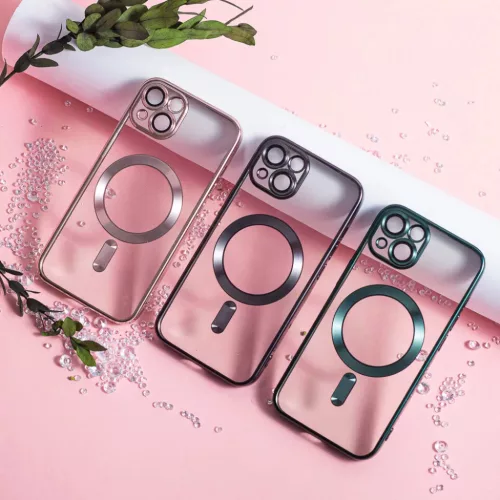 iPhone 17 Pro / 18 Pro 6,3" sötét cseresznye színes krómozott má-5908067019926 8 kép