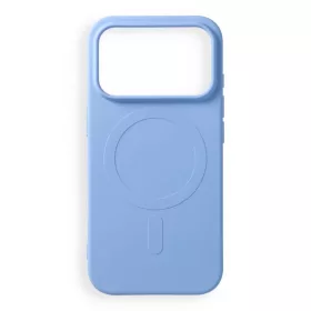  iPhone 17 Pro / 18 Pro világoskék Szilikon Mag Cover tok, MagSafe (-5903396479045 1 kép