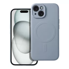  iPhone 17 Pro / 18 Pro világoskék Szilikon Mag Cover tok, MagSafe (-5903396479045 2 kép