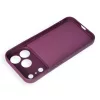  Apple iPhone 17 Pro / 18 Pro sötét cseresznye Silicone Mag Cover to-5903396478277 3 kép