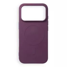  Apple iPhone 17 Pro / 18 Pro sötét cseresznye szilikon Mag Cover to-5903396479106 1 kép