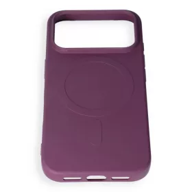  Apple iPhone 17 Pro / 18 Pro sötét cseresznye szilikon Mag Cover to-5903396479106 1 kép