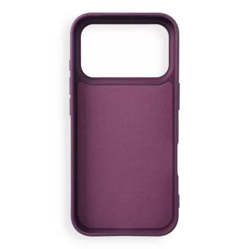  Apple iPhone 17 Pro / 18 Pro sötét cseresznye szilikon Mag Cover to-5903396479106 2 kép