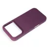  Apple iPhone 17 Pro / 18 Pro sötét cseresznye szilikon Mag Cover to-5903396479106 3 kép