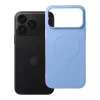  iPhone 17 Pro Max / 18 Pro Max világoskék szilikon Mag Cover tok, MagSafe (big hole) kompatibilis