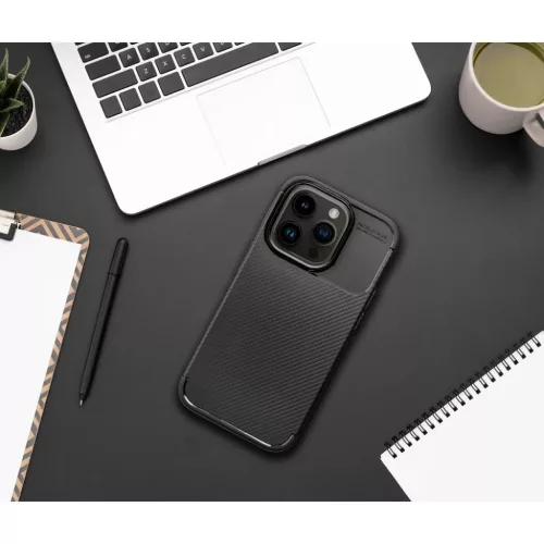  iPhone 17 Pro / 18 Pro fekete Carbon Premium tok-5903396485091 4 kép