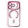  iPhone 17 Pro / 18 Pro sötét cseresznyepiros Electro Mag Cover MagS-5903396481116 1 kép