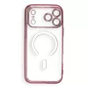  iPhone 17 Pro / 18 Pro sötét cseresznyepiros Electro Mag Cover MagS-5903396481116 1 kép