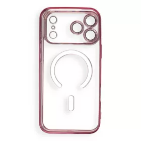  iPhone 17 Pro / 18 Pro sötét cseresznyepiros Electro Mag Cover MagS-5903396481116 1 kép