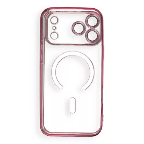  iPhone 17 Pro / 18 Pro sötét cseresznyepiros Electro Mag Cover MagS-5903396481116 1 kép