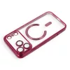  iPhone 17 Pro / 18 Pro sötét cseresznyepiros Electro Mag Cover MagS-5903396481116 2 kép