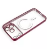  iPhone 17 Pro / 18 Pro sötét cseresznyepiros Electro Mag Cover MagS-5903396481116 3 kép