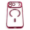  iPhone 17 Pro / 18 Pro sötét cseresznyepiros Electro Mag Cover MagS-5903396481116 5 kép