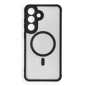  Samsung S26 FE fekete Full Matte Mag Cover MagSafe kompatibilis tok-5903396487545 1 kép