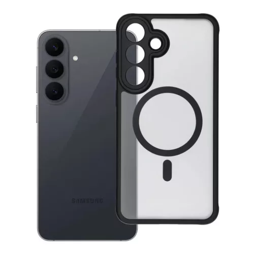  Samsung S26 FE fekete Full Matte Mag Cover MagSafe kompatibilis tok-5903396487545 10 kép