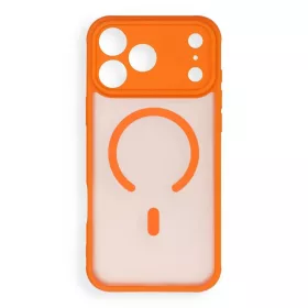    iPhone 17 Pro Max / 18 Pro Max narancssárga Full Matte Mag MagSafe-kompatibilis telefontok