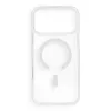 iPhone 17 Pro Max / 18 Pro Max fehér Drop Glue Colorful Ring Mag Cov-5903396483905 1 kép