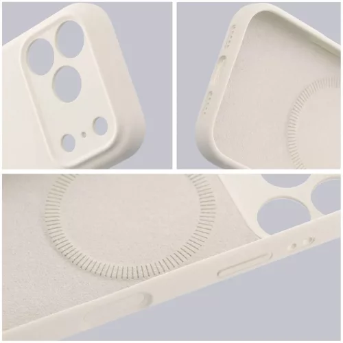  iPhone 17 Pro / 18 Pro antik fehér Forcell F-Protect Rubber Premium -5903396479588 5 kép