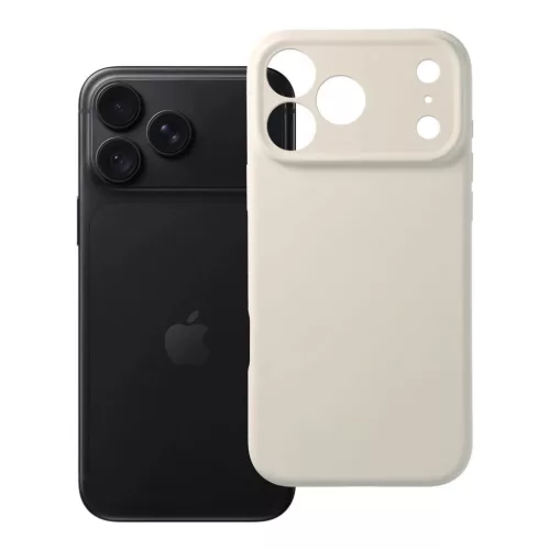  iPhone 17 Pro Max / 18 Pro Max antik fehér Forcell F-Protect Rubber -5903396479472 8 kép