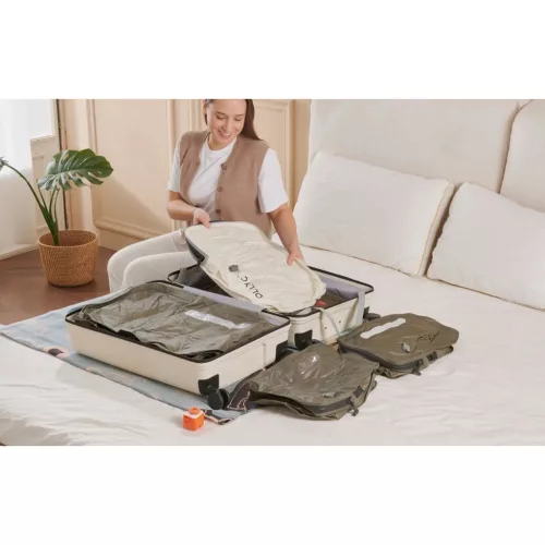 Flextail EZYPACK M elektromos vákuumkompressziós zsák, zöld-6975755967004 3 kép