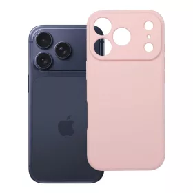  iPhone 17 Pro / 18 Pro halvány rózsaszín puha szilikon tok-5903396485664 2 kép