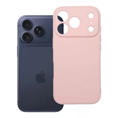  iPhone 17 Pro / 18 Pro halvány rózsaszín puha szilikon tok-5903396485664 2 kép