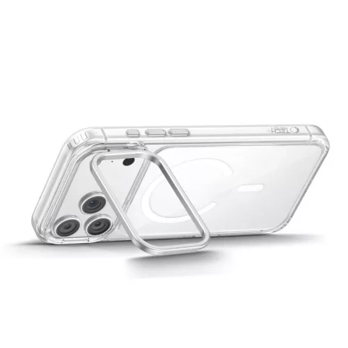  iPhone 17 Pro / 18 Pro átlátszó Tech-Protect MagStand MagSafe CC t-5906302326372 3 kép