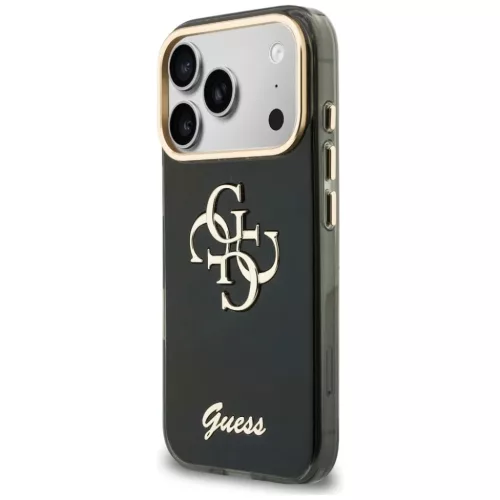  iPhone 18 Pro Max / iPhone 17 Pro Max fekete Guess IML 4G Script Meta-3666339655877 2 kép