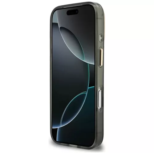  iPhone 18 Pro Max / iPhone 17 Pro Max fekete Guess IML 4G Script Meta-3666339655877 5 kép