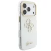  iPhone 18 Pro / iPhone 17 Pro fehér Guess HC IML 4G Script Metal tok-3666339655907 4 kép