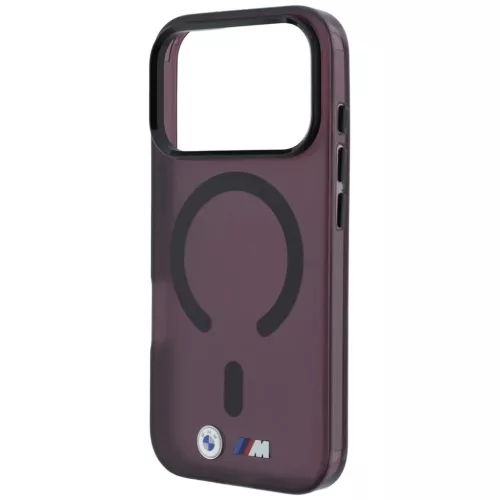  Apple iPhone 18 Pro Max / 17 Pro Max bordó BMW M IML matt tok fém l-3666339662486 6 kép