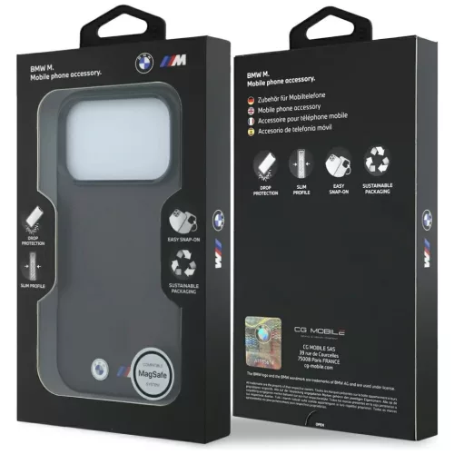  Apple iPhone 18 Pro Max / 17 Pro Max bordó BMW M IML matt tok fém l-3666339662486 8 kép