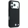  iPhone 18 Pro / 17 Pro fekete BMW M gumiabroncsnyom-mintás, fém log-3666339667405 4 kép