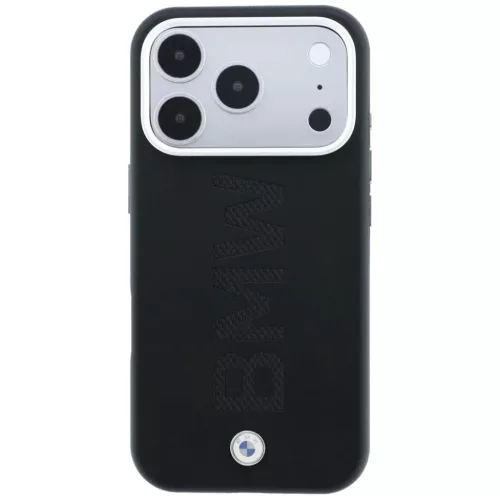  iPhone 18 Pro Max / 17 Pro Max fekete BMW Sign Centered Deboss MagSaf-3666339665050 3 kép
