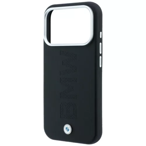  iPhone 18 Pro Max / 17 Pro Max fekete BMW Sign Centered Deboss MagSaf-3666339665050 6 kép