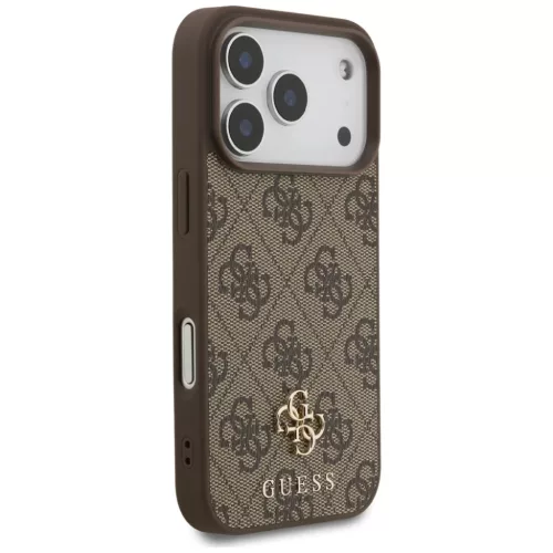  iPhone 18 Pro / 17 Pro barna Guess 4G Small Classic Logo MagSafedo to-3666339652449 4 kép
