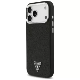  iPhone 18 Pro Max / 17 Pro Max fekete Guess Glitter Triangle Logo Mag-3666339682538 2 kép