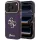  iPhone 18 Pro / 17 Pro burgundi Guess IML 4G Script Metal tok-3666339655785 1 kép