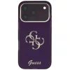  iPhone 18 Pro / 17 Pro burgundi Guess IML 4G Script Metal tok-3666339655785 3 kép