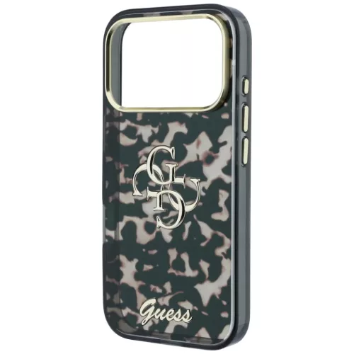  iPhone 18 Pro Max / 17 Pro Max Guess IML 4G Script Metal tok, teknős-3666339655990 6 kép