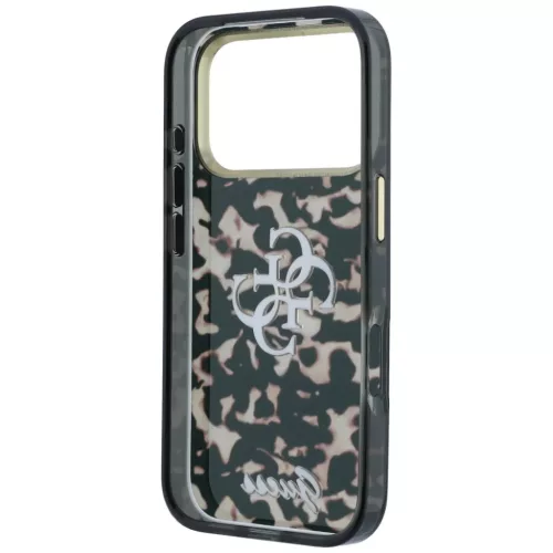  iPhone 18 Pro Max / 17 Pro Max Guess IML 4G Script Metal tok, teknős-3666339655990 7 kép