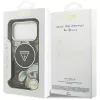  iPhone 18 Pro / 17 Pro fekete Guess IML Glitter Flowers Triangle MagS-3666339681289 8 kép