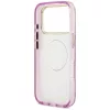  iPhone 18 Pro / 17 Pro lila Guess IML Glitter Flowers Triangle MagSaf-3666339681326 7 kép
