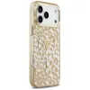 iPhone 18 Pro / iPhone 17 Pro barna Guess IML Leopard Glitter Triangl-3666339655341 4 kép