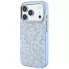  iPhone 18 Pro / 17 Pro kék Guess IML Leopard Glitter Triangle Logo M-3666339655389 2 kép