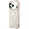  iPhone 18 Pro / iPhone 17 Pro rózsaszín Guess IML Leopard Glitter T-3666339655426 2 kép