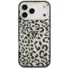  iPhone 18 Pro Max / 17 Pro Max fekete Guess IML Leopard Glitter Trian-3666339655310 3 kép