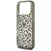  iPhone 18 Pro Max / 17 Pro Max fekete Guess IML Leopard Glitter Trian-3666339655310 6 kép