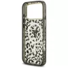  iPhone 18 Pro Max / 17 Pro Max fekete Guess IML Leopard Glitter Trian-3666339655310 7 kép