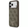  Apple iPhone 18 Pro Max / 17 Pro Max barna Guess Leather 4G Triangle -3666339652395 2 kép